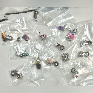 Assorted s925 Silver Charms Pendants